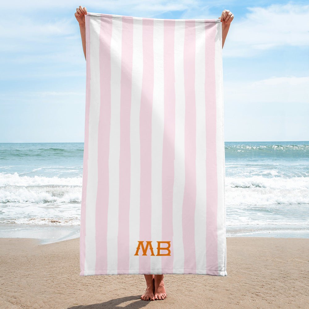 Beach TowelsPrimrose Monogrammed Beach TowelBritt Mills Design