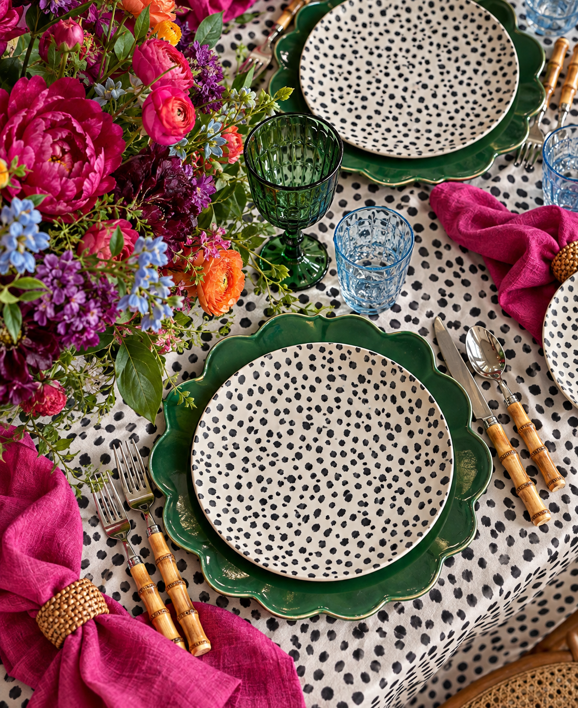 Bella II Dinnerware & Platter Collection (Unbreakable and BPA-free)