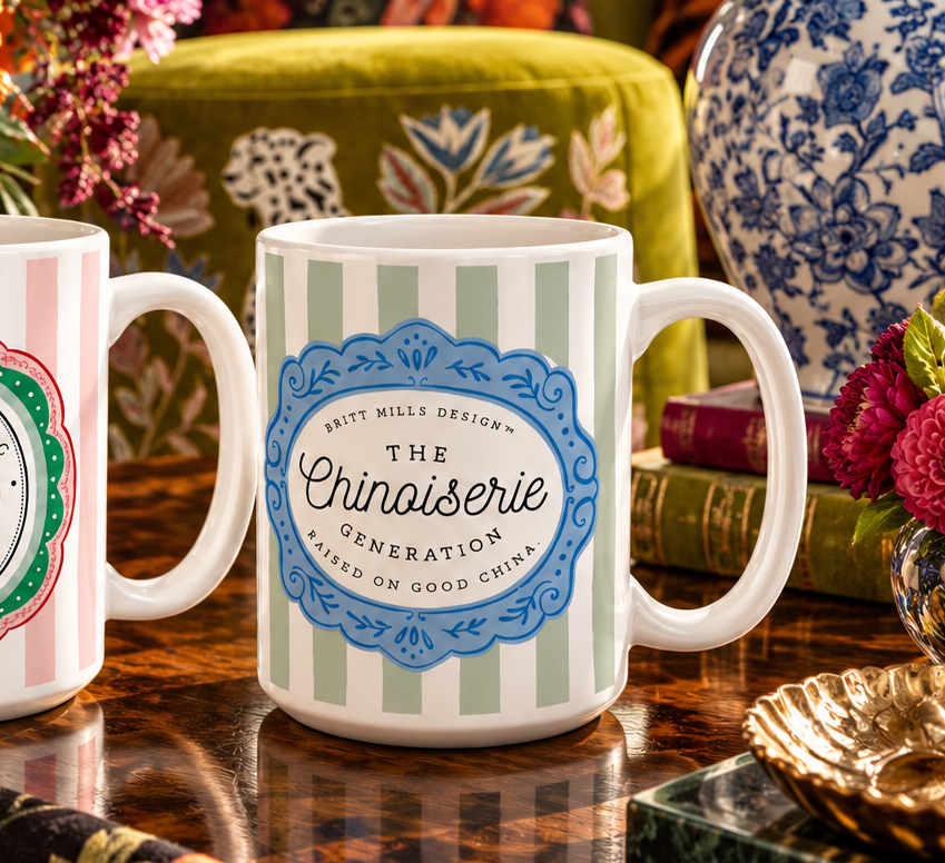 Chinoiserie Generation Cermaic Mug 15oz