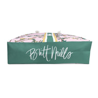 Carry - AllBlossom Garden Striped Monogrammed Carry - All ToteBritt Mills Design