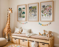 Art Print - Day At The Zoo Art Print (Day Out Series)