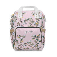 Diaper BagBlossom Garden Personalized Nylon Waterproof Diaper BagBritt Mills Design
