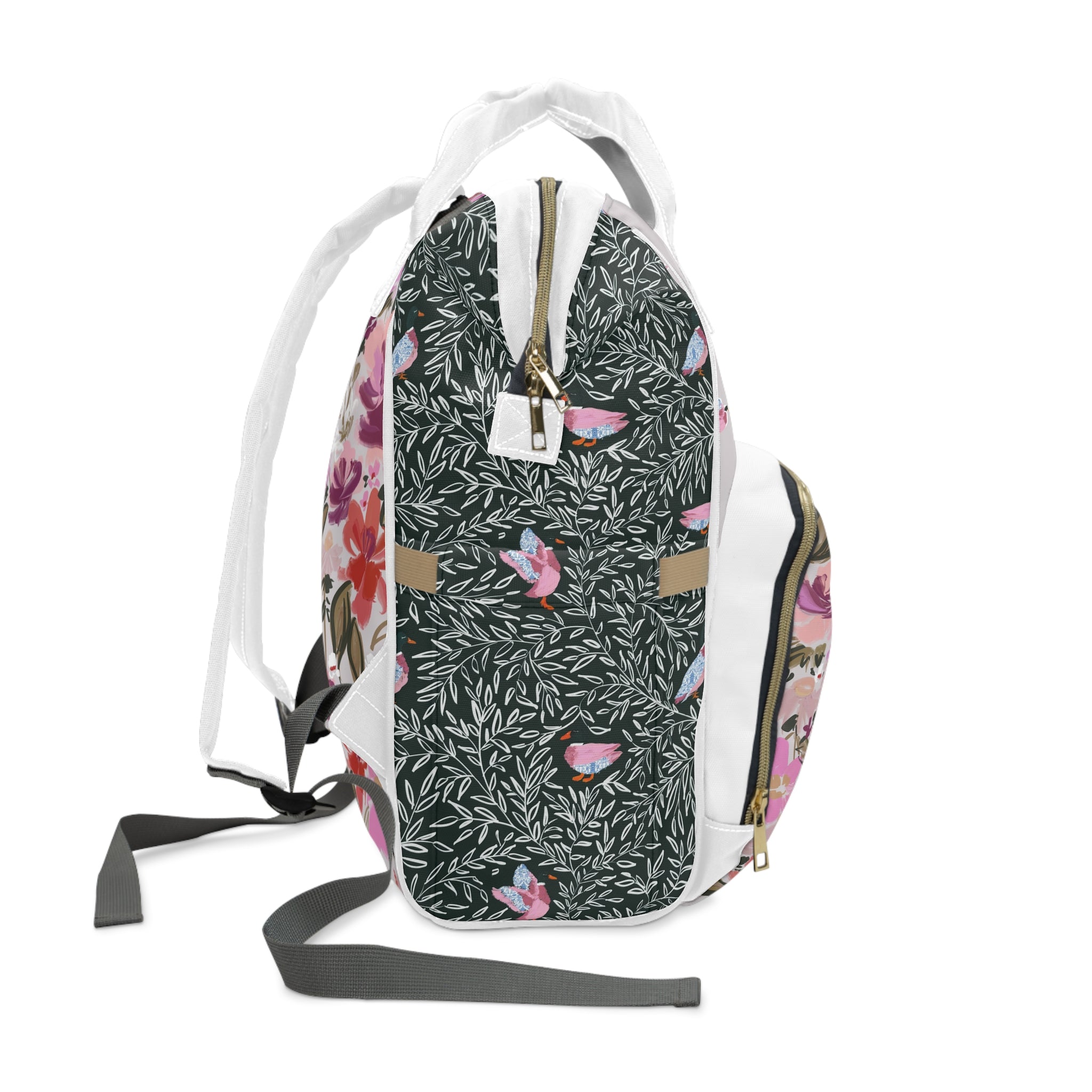 Diaper BagLakeside Personalized Nylon Waterproof Diaper BagBritt Mills Design