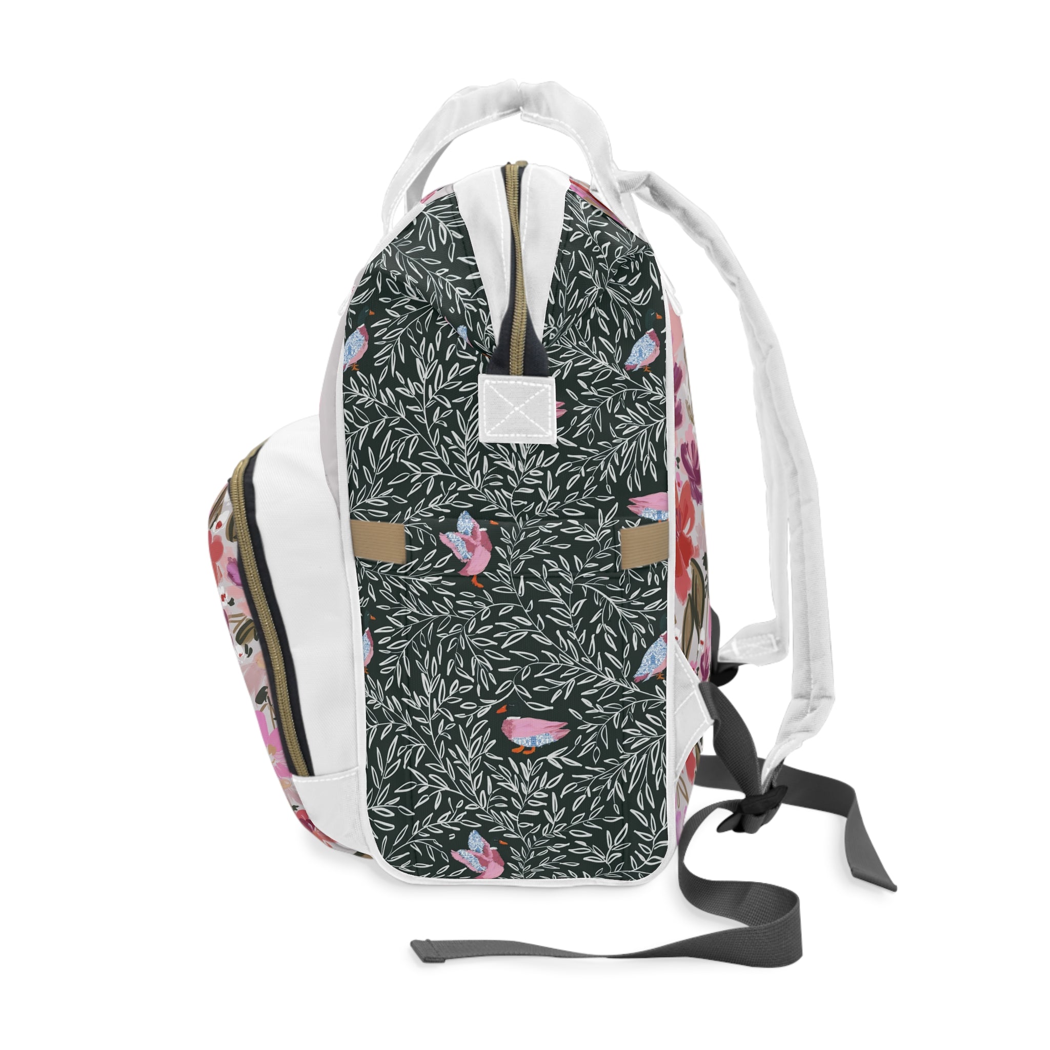 Diaper BagLakeside Personalized Nylon Waterproof Diaper BagBritt Mills Design