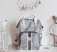 Diaper BagSouthern Bloom Personalized Nylon Waterproof Diaper BagBritt Mills Design