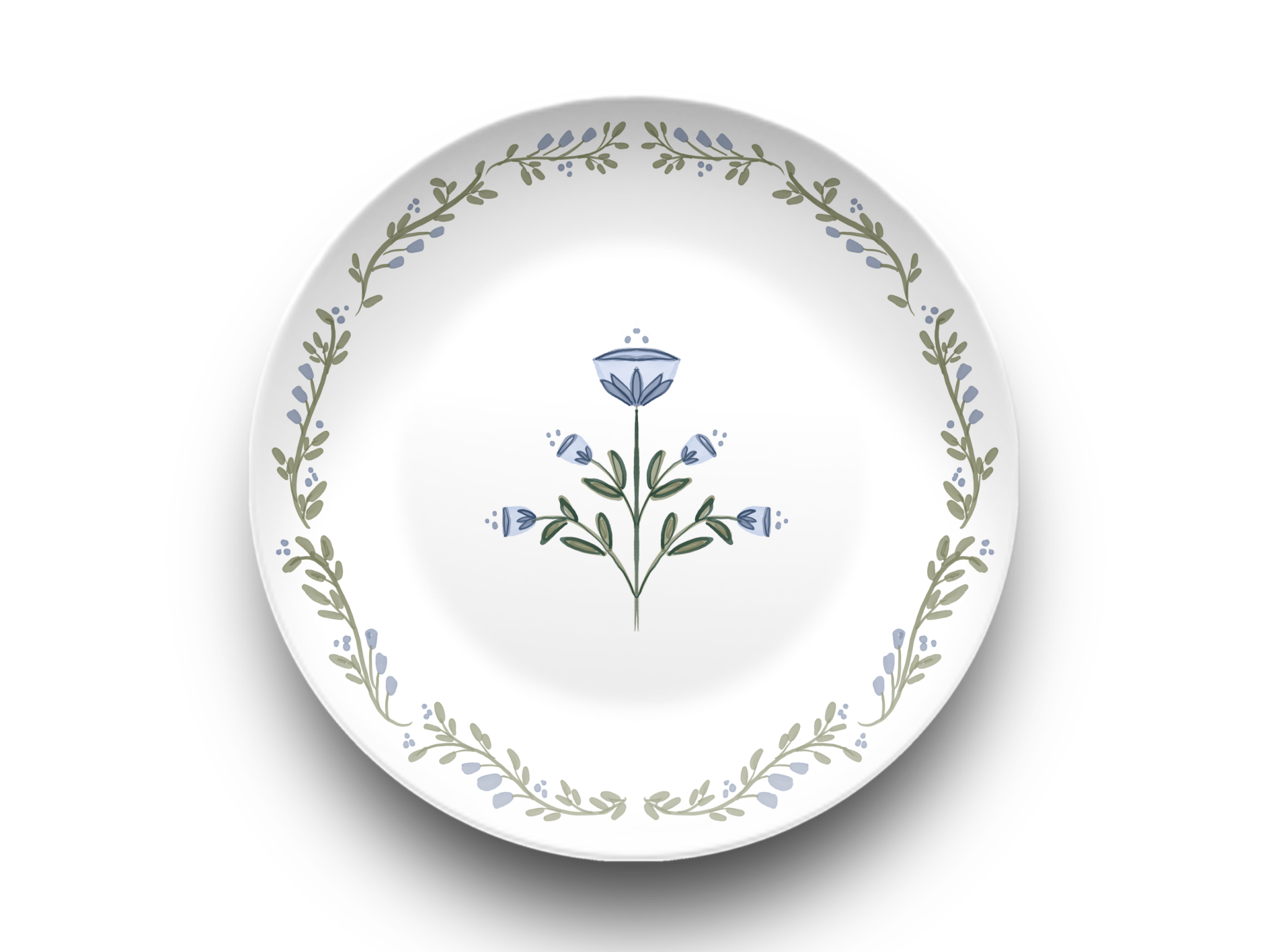 DinnerwarePreppy Petals Dinnerware Collection (Unbreakable and BPA - free)cBritt Mills Design