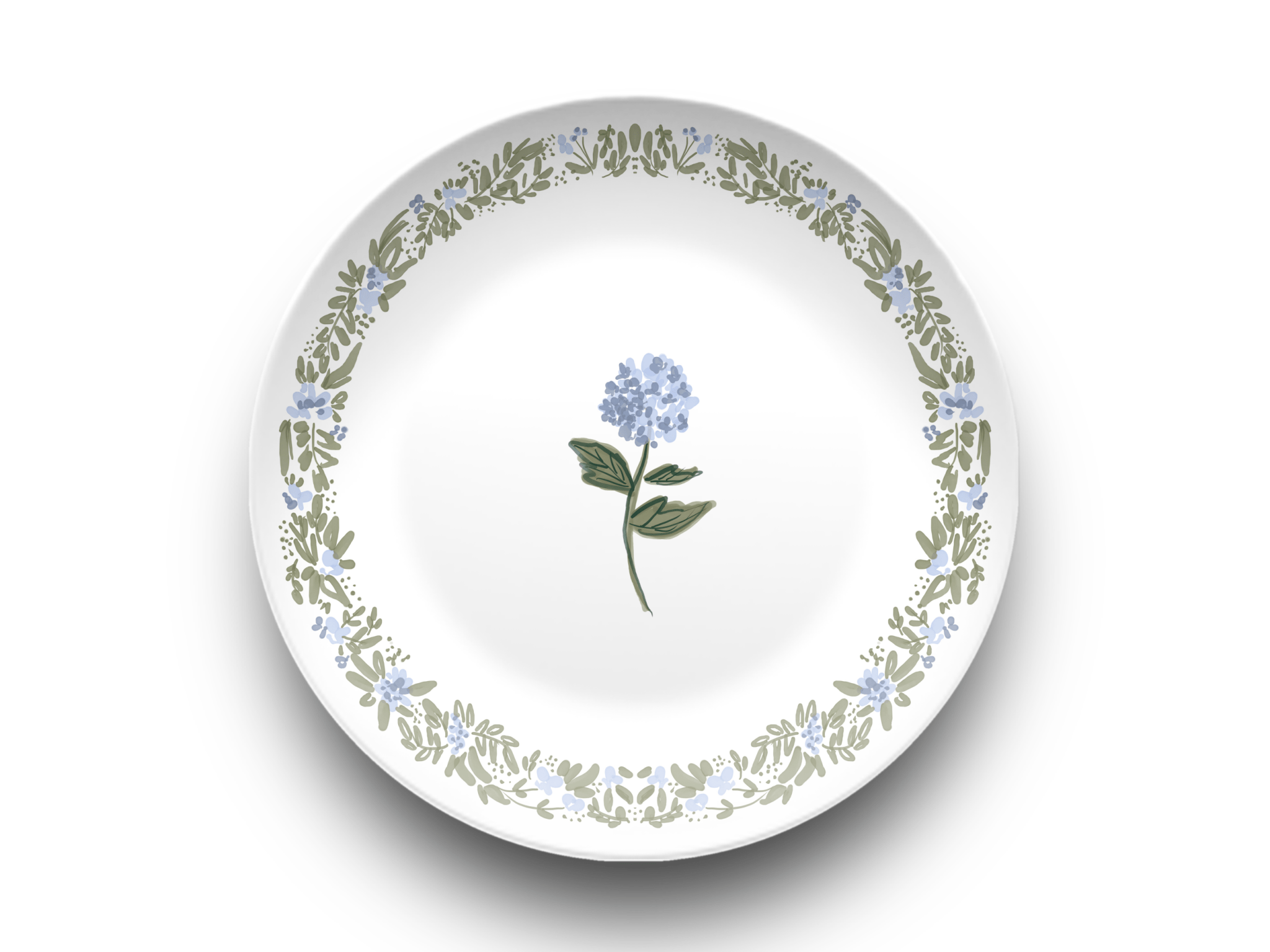 DinnerwarePreppy Petals Dinnerware Collection (Unbreakable and BPA - free)cBritt Mills Design