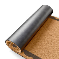 DoormatMonogrammed Scallop Doormat (Black)Britt Mills Design