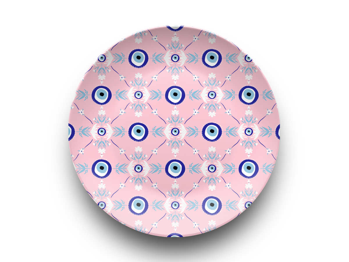 Evil Eye Dinnerware & Platter Collection (Unbreakable and BPA-free)