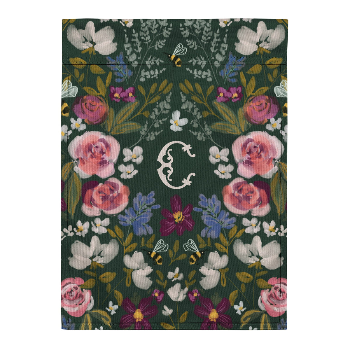 Garden FlagGardens Monogrammed Garden FlagBritt Mills Design