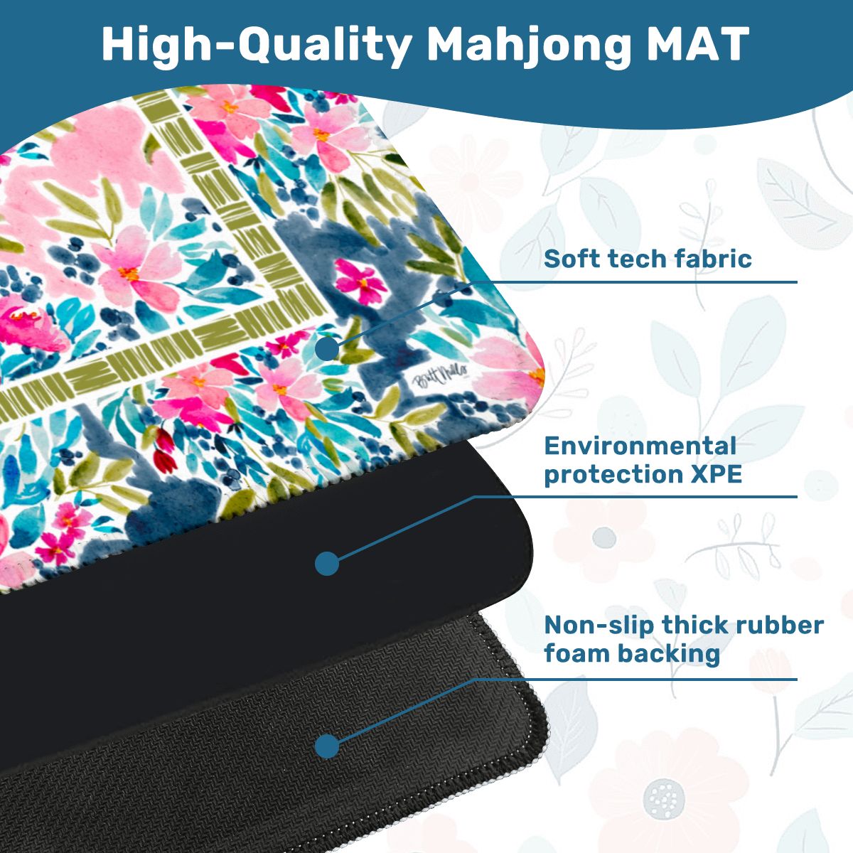Aria Mahjong Mat (Non-Neoprene)