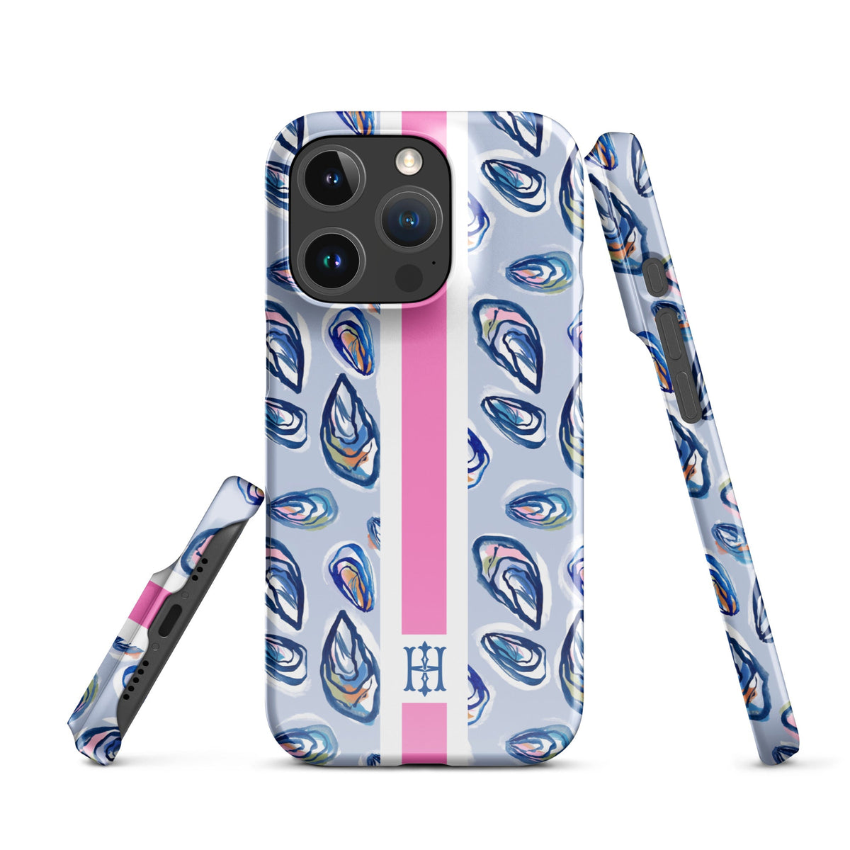 iPhone® CaseNantucket Girl Striped Monogrammed Snap case for iPhone®Britt Mills Design