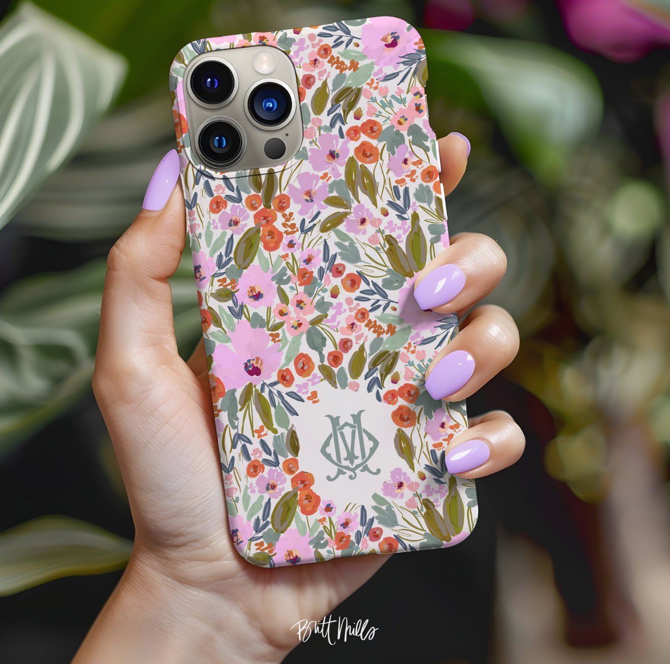 iPhone® CaseSavannah Monogrammed Snap case for iPhone®Britt Mills Design