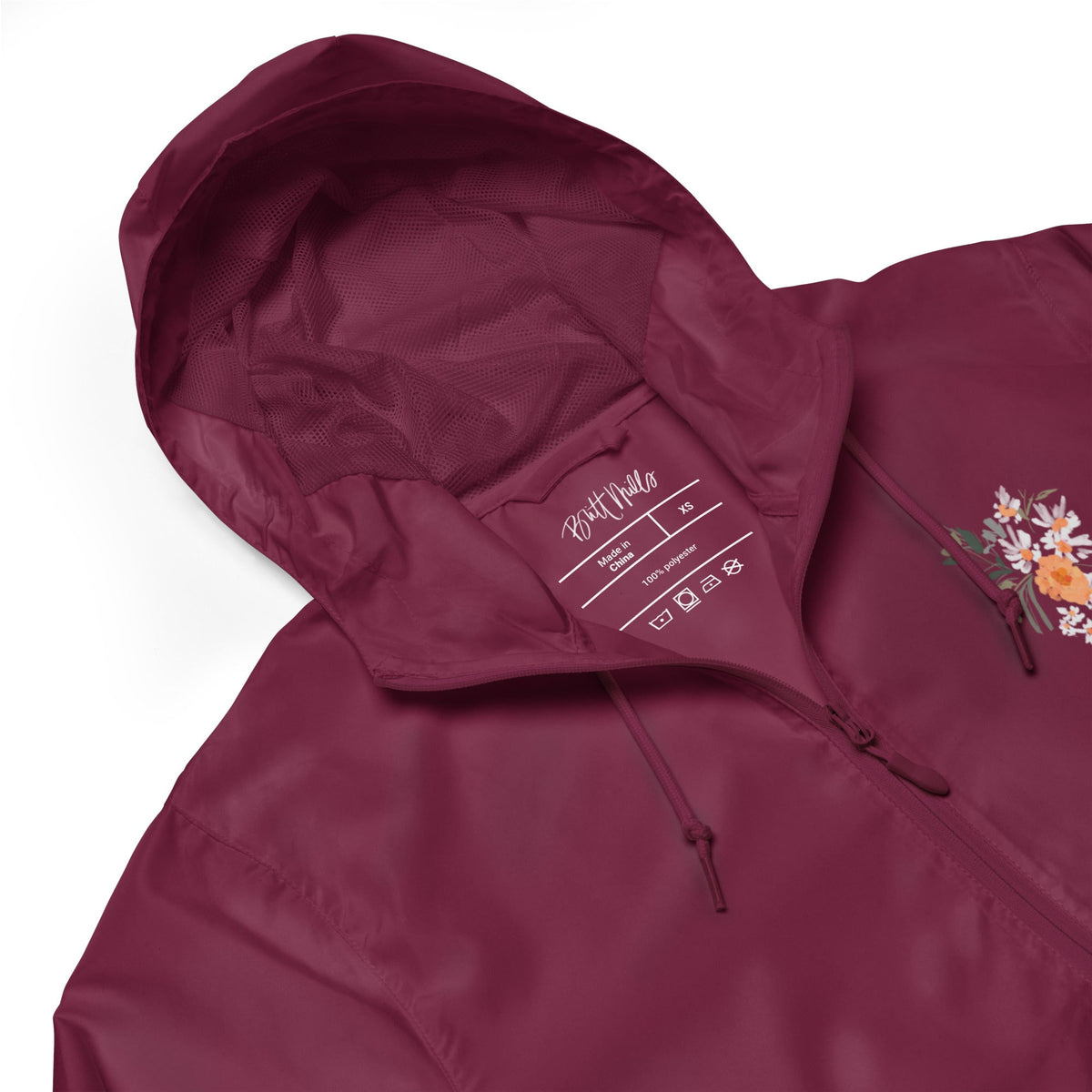 Let Them Bloom Teacher Windbreaker (Wildflowers)-Britt Mills Design