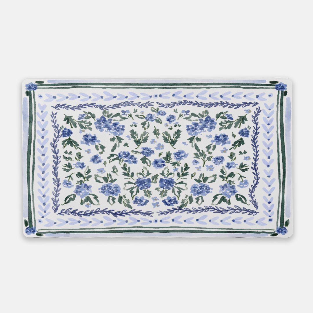 Large Desk Mat - Love Story Desk Mat - Large (24" X 14")