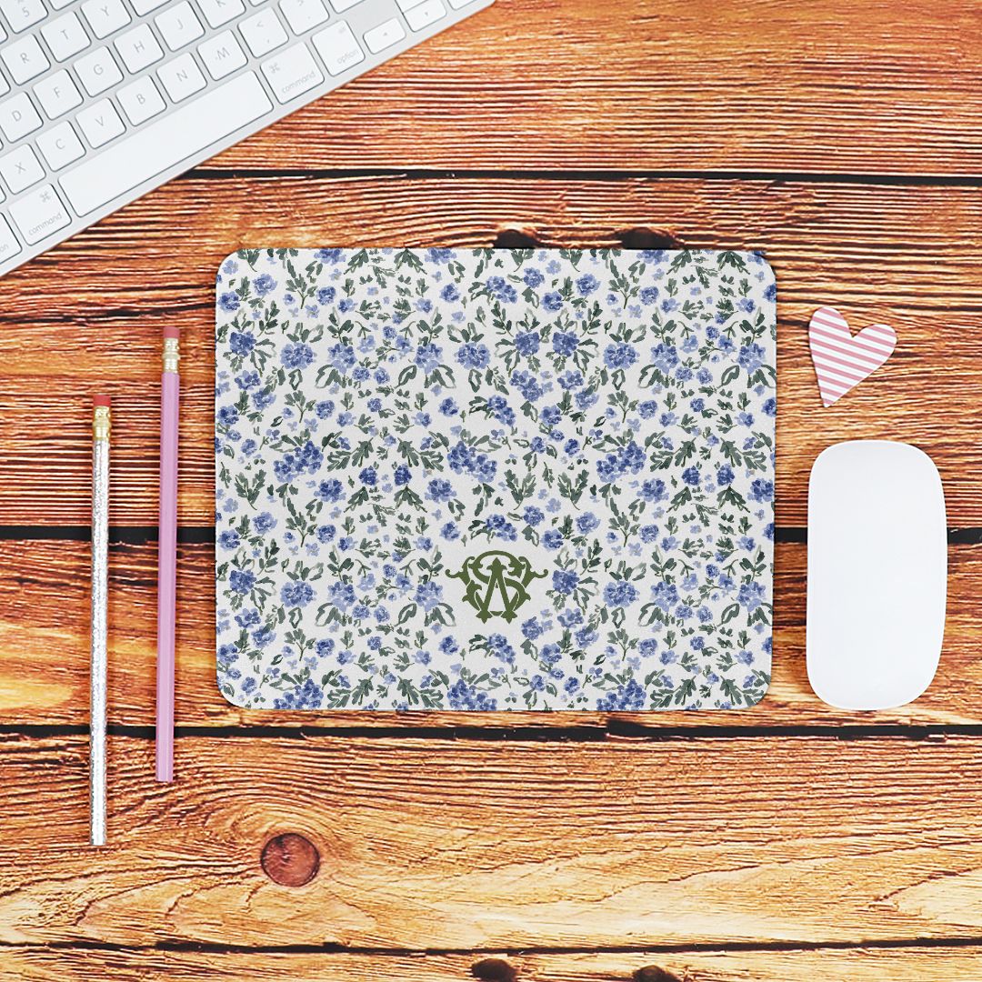Mouse PadEnglish Countryside Monogrammed Mouse PadBritt Mills Design