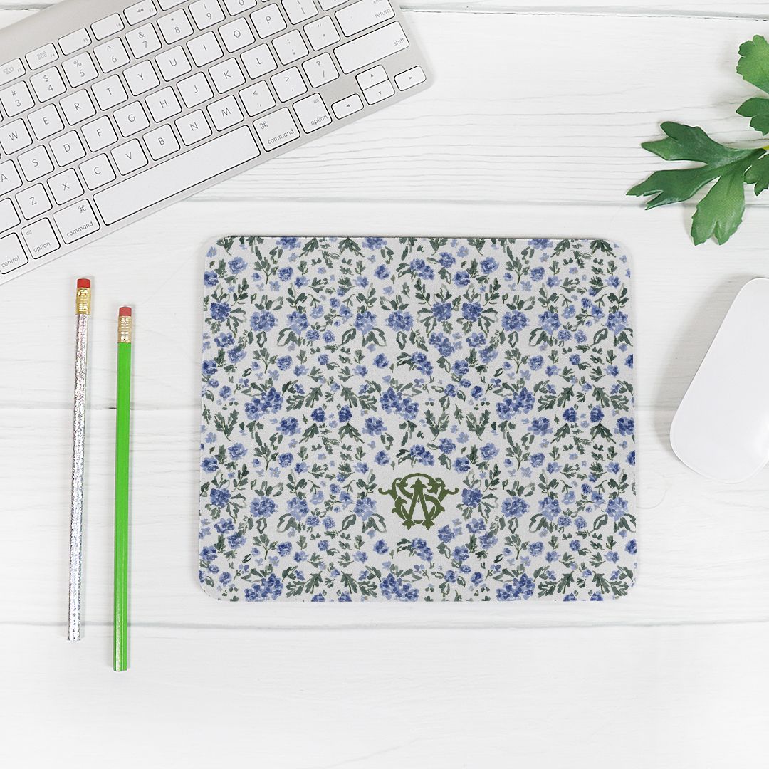 Mouse PadEnglish Countryside Monogrammed Mouse PadBritt Mills Design