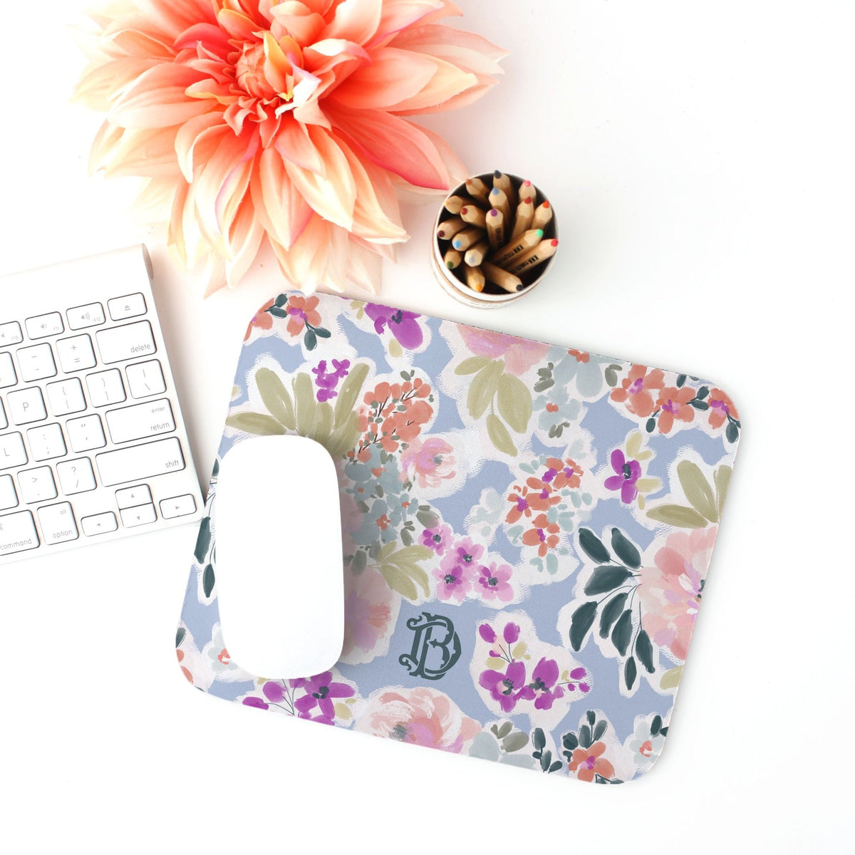 Mouse PadIsla Monogrammed Mouse PadBritt Mills Design