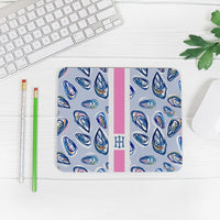 Mouse PadNantucket Girl Striped Monogrammed Mouse PadBritt Mills Design