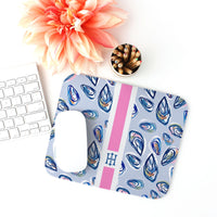 Mouse PadNantucket Girl Striped Monogrammed Mouse PadBritt Mills Design