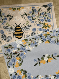 No - Slip RugLazy Lemons No - Slip RugBritt Mills Design
