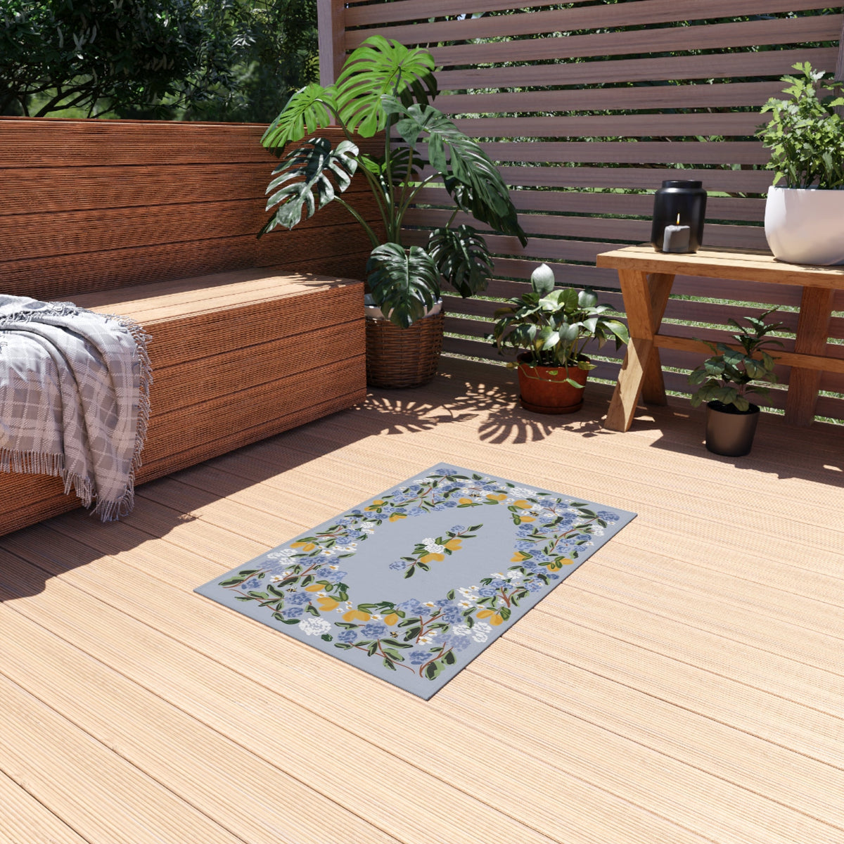 No - Slip RugLemon Grove No - Slip RugBritt Mills Design