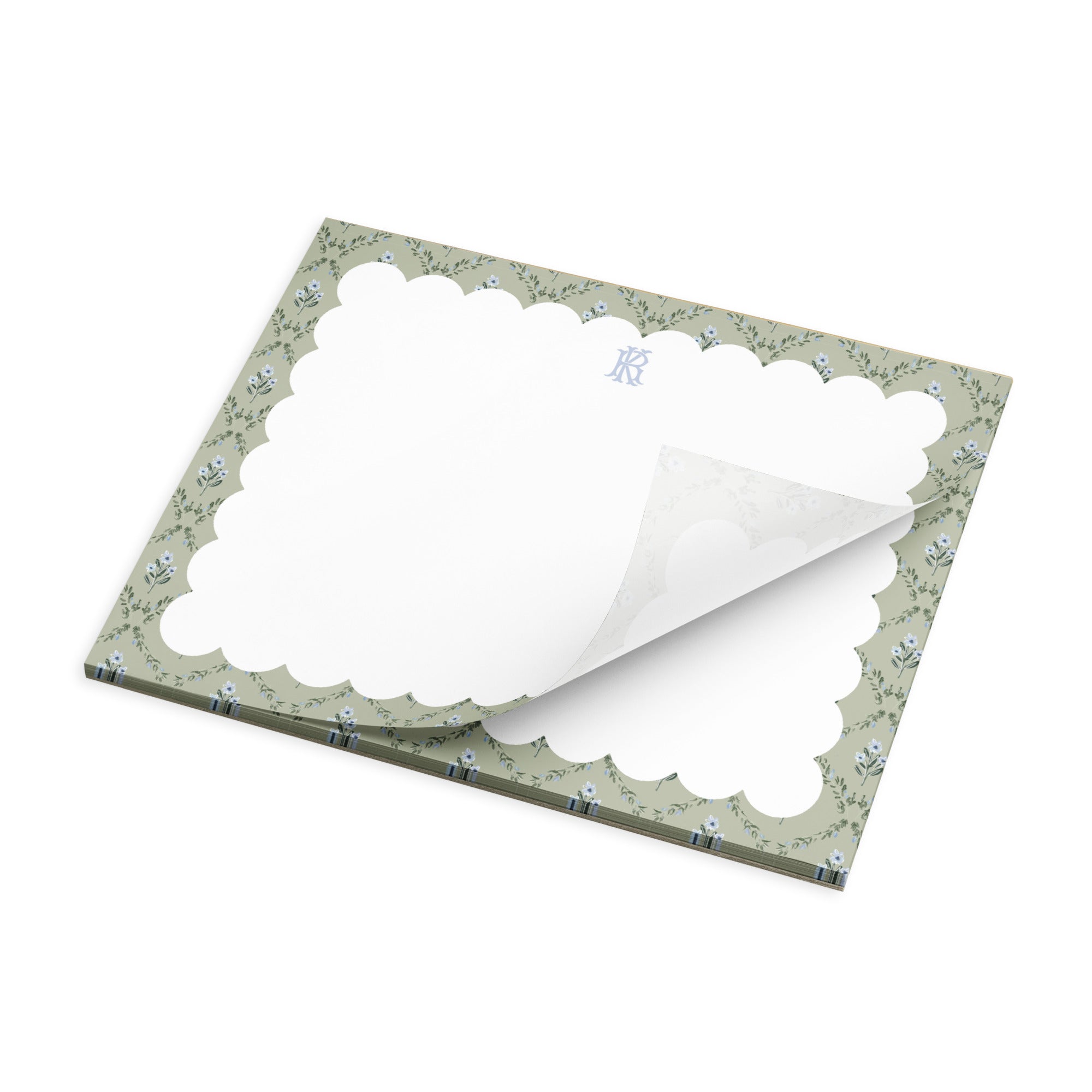 Zera Bloom Monogrammed Notepad