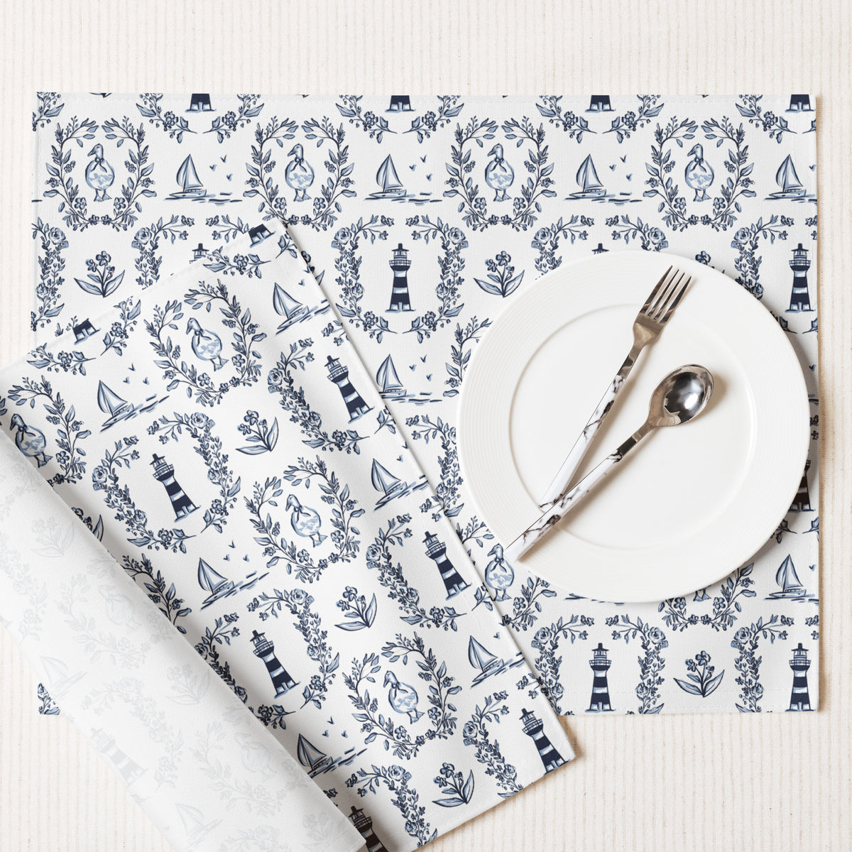 East Coast Summer Placemats (Set of 4)