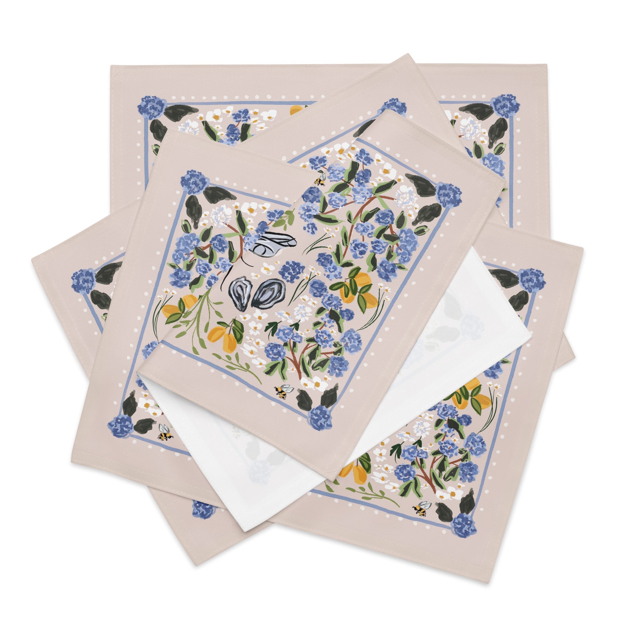 PlacematsLazy Lemons Placemats (Set of Four)Britt Mills Design