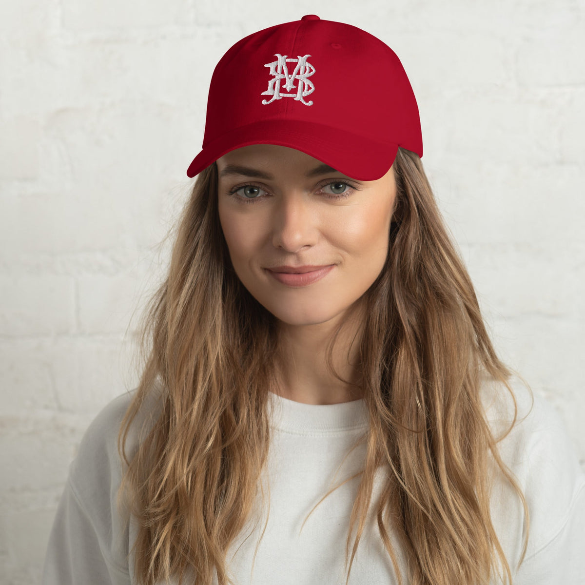 Preppy Monogrammed Baseball Cap-Britt Mills Design