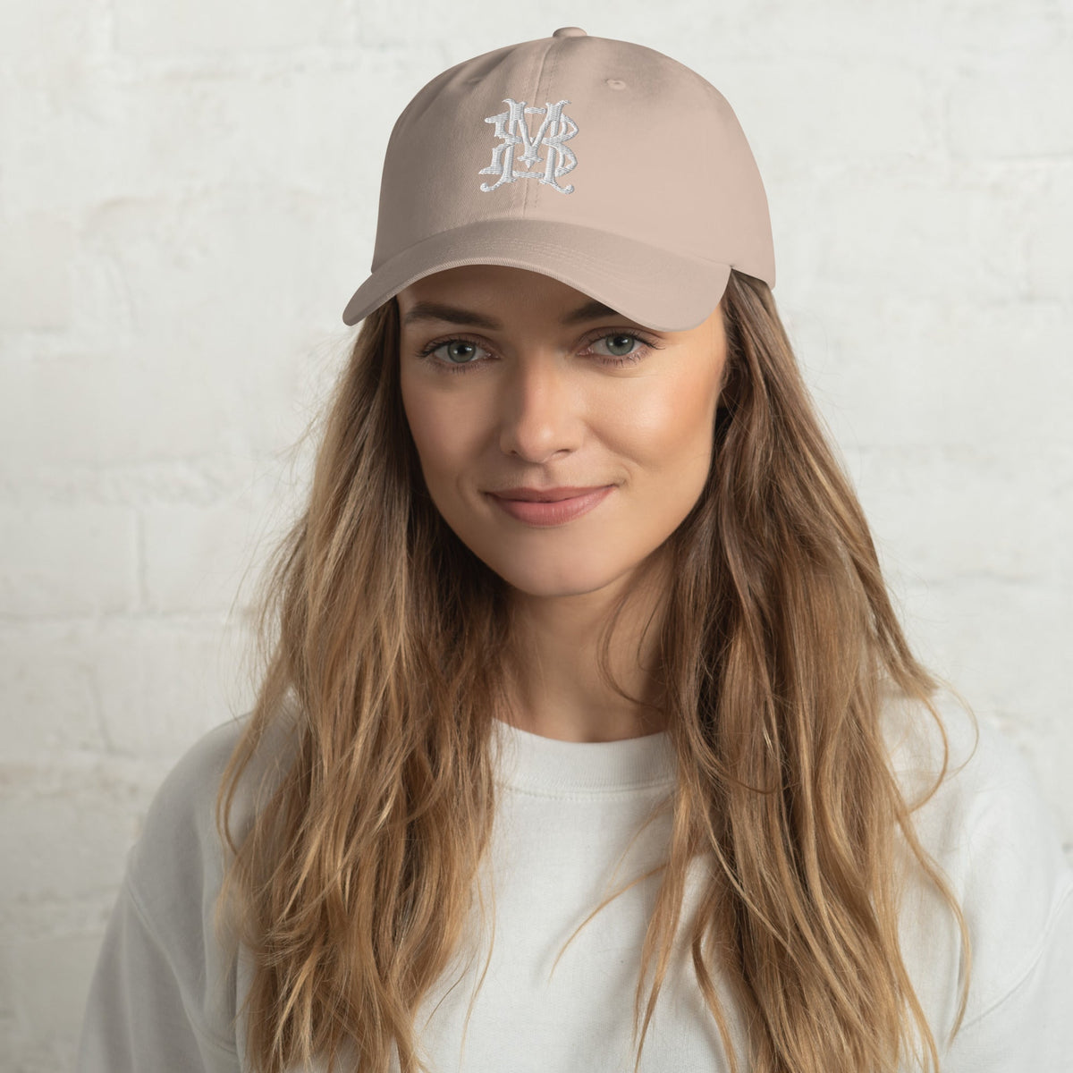 Preppy Monogrammed Baseball Cap-Britt Mills Design