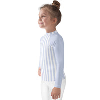 Rash GuardSeaside Stripes Personalized Kids Rash GuardBritt Mills Design