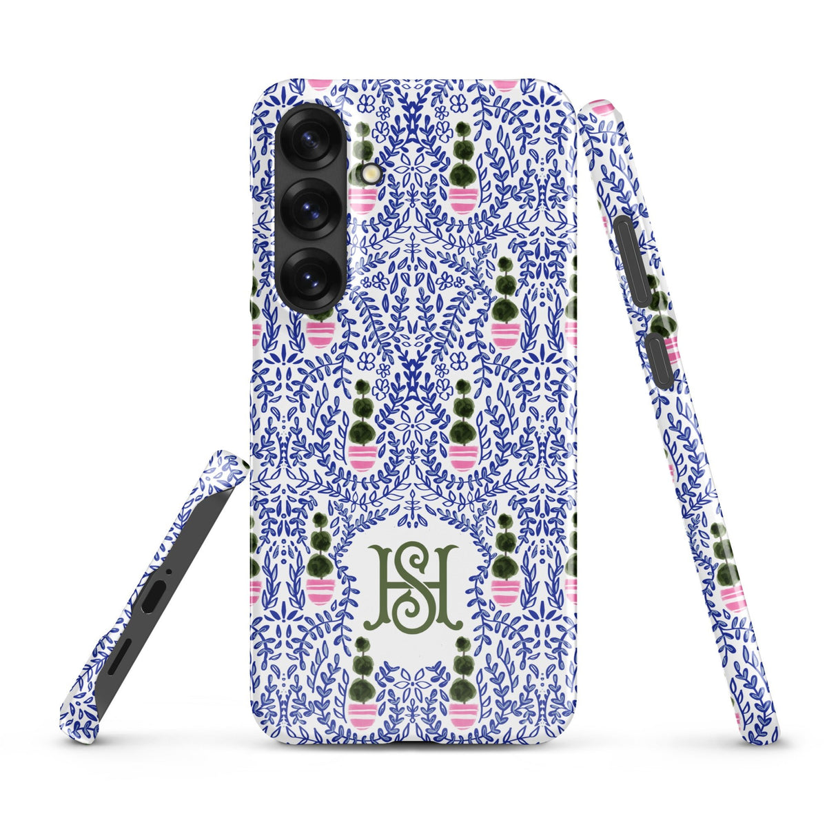 Samsung® CaseAugusta Monogrammed Snap case for Samsung®Britt Mills Design
