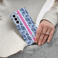 Samsung® CaseNantucket Girl Stripes Monogrammed Snap case for Samsung®Britt Mills Design