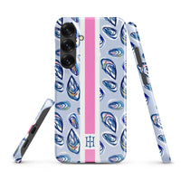 Samsung® CaseNantucket Girl Stripes Monogrammed Snap case for Samsung®Britt Mills Design