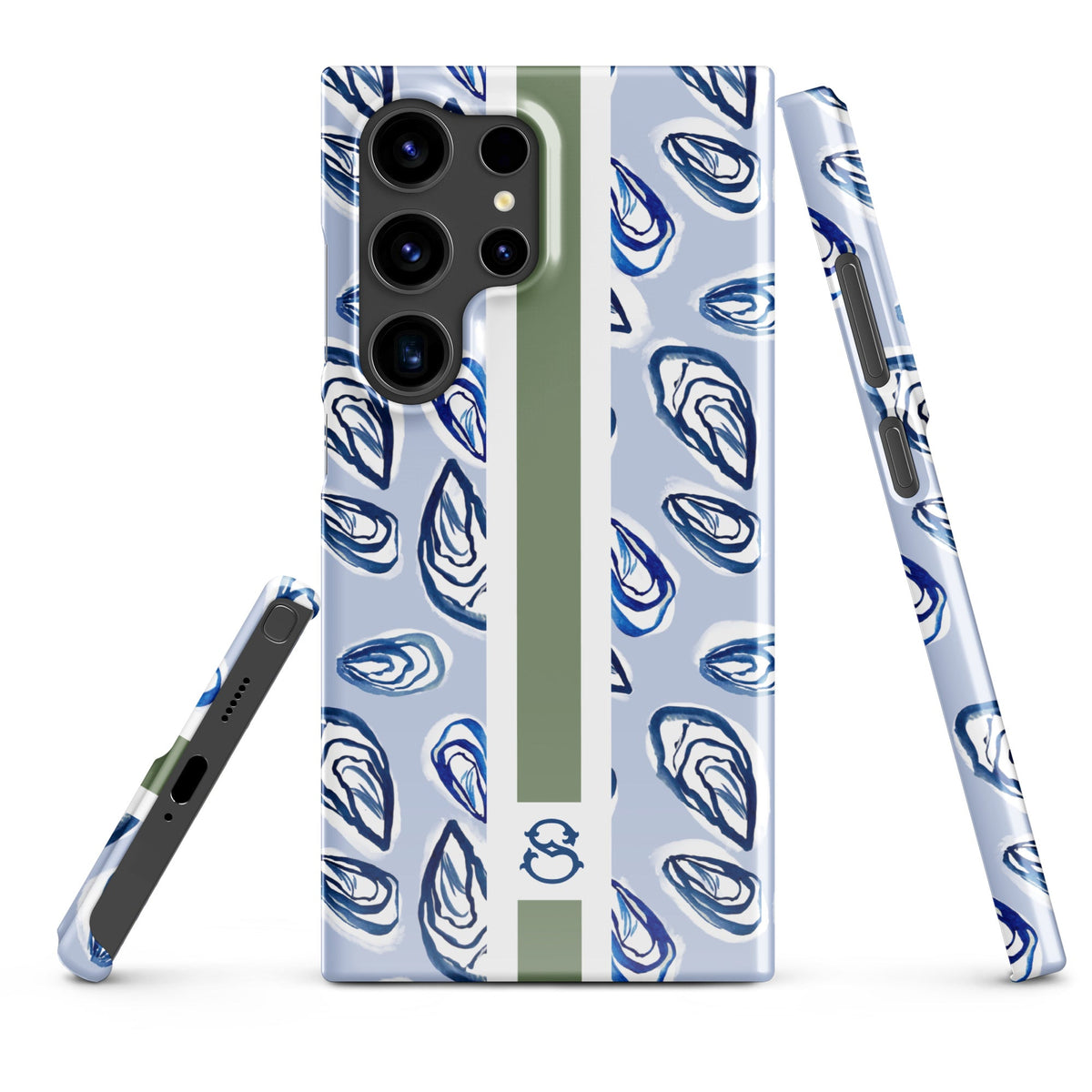 Samsung® CaseNantucket Stripes Monogrammed Snap case for Samsung®Britt Mills Design