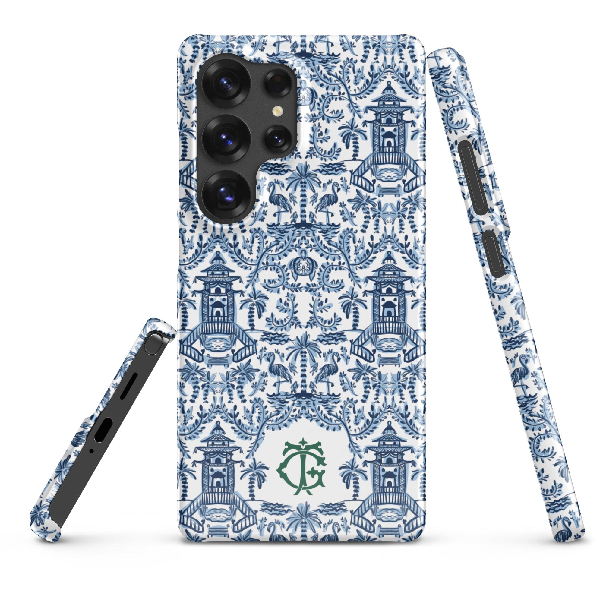 Samsung® CasePalm Beach Monogrammed Snap case for Samsung®Britt Mills Design