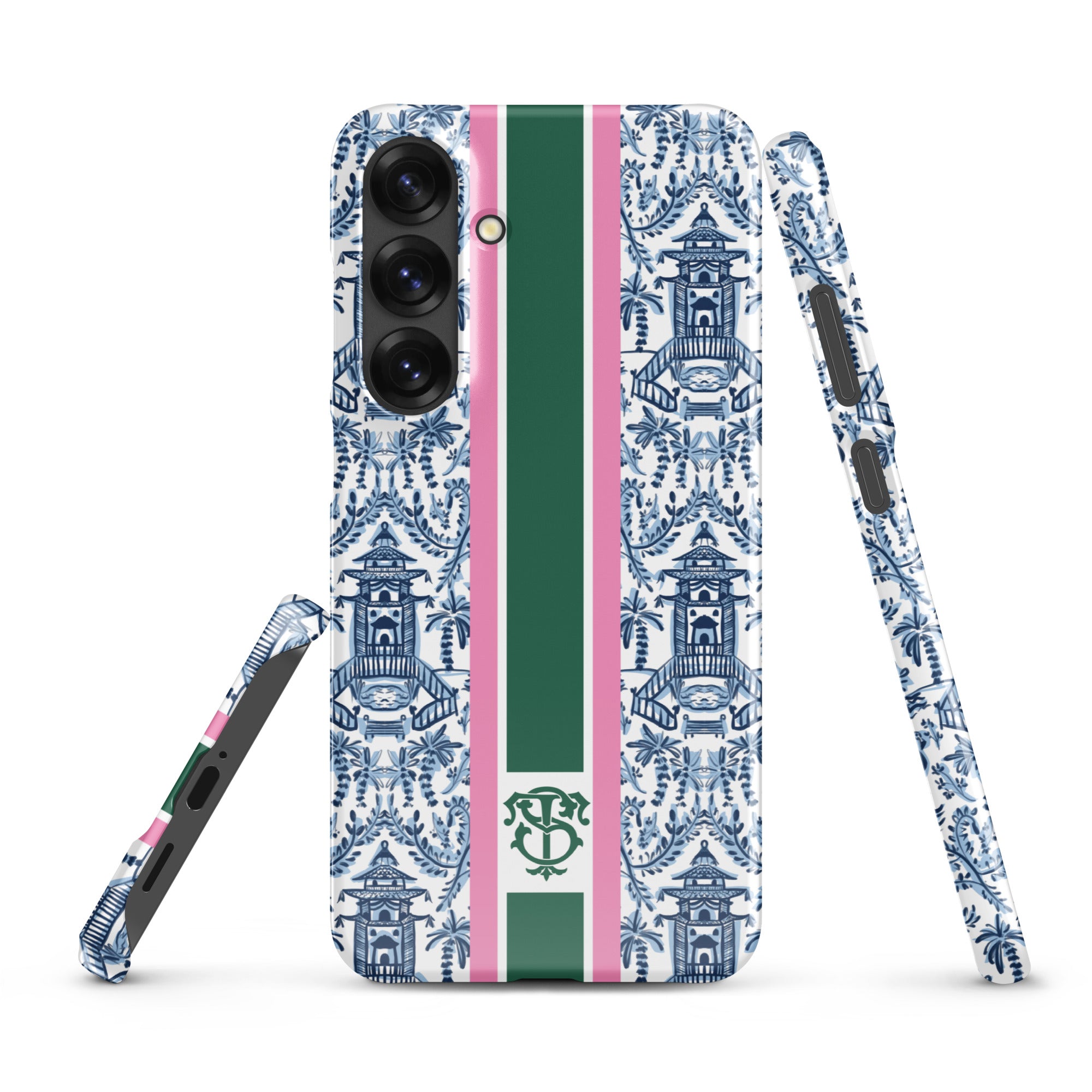 Samsung® CasePalm Beach Monogrammed Snap case for Samsung®Britt Mills Design