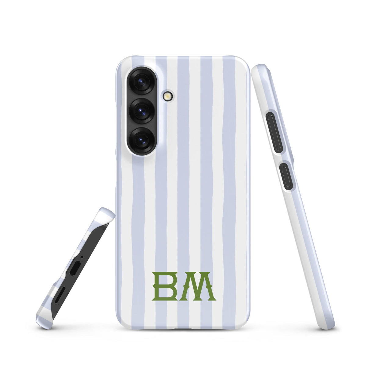 Samsung® CaseSeaside Stripes Monogrammed Snap case for Samsung®Britt Mills Design