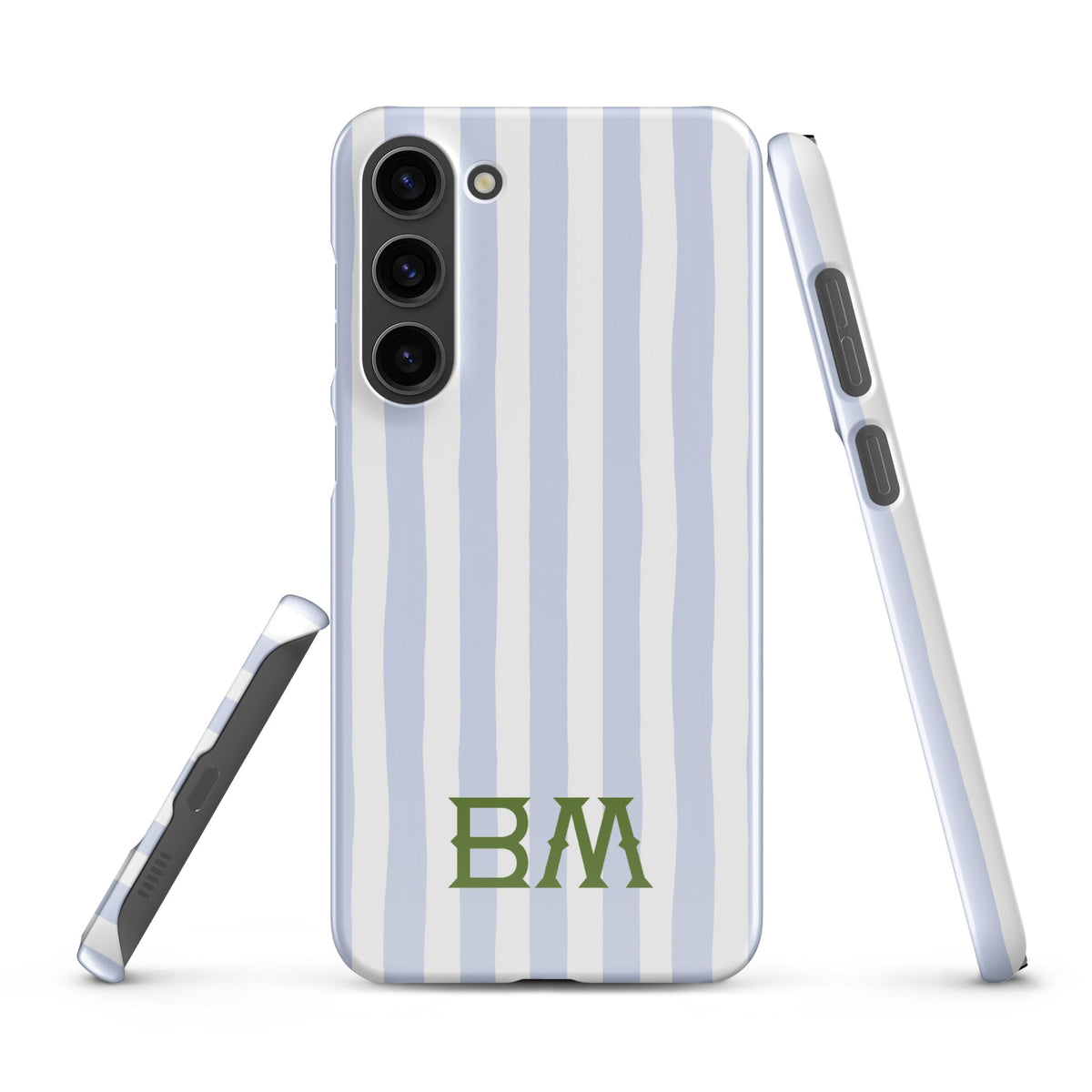 Samsung® CaseSeaside Stripes Monogrammed Snap case for Samsung®Britt Mills Design