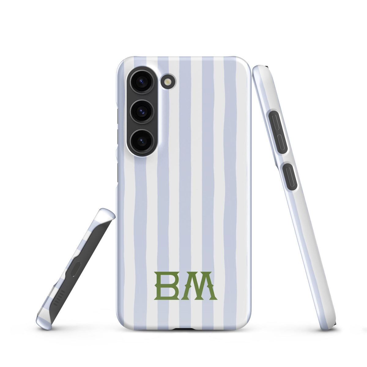 Samsung® CaseSeaside Stripes Monogrammed Snap case for Samsung®Britt Mills Design