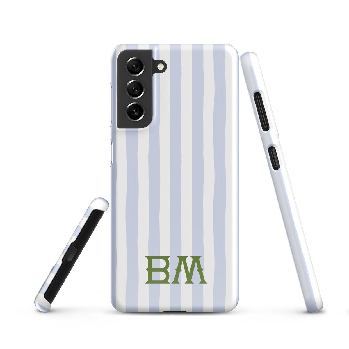 Samsung® CaseSeaside Stripes Monogrammed Snap case for Samsung®Britt Mills Design