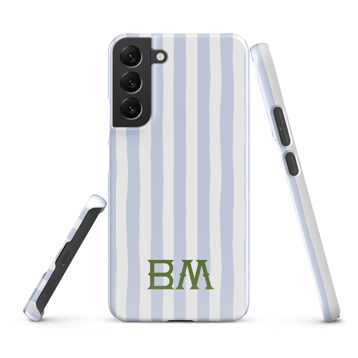 Samsung® CaseSeaside Stripes Monogrammed Snap case for Samsung®Britt Mills Design