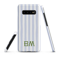 Samsung® CaseSeaside Stripes Monogrammed Snap case for Samsung®Britt Mills Design