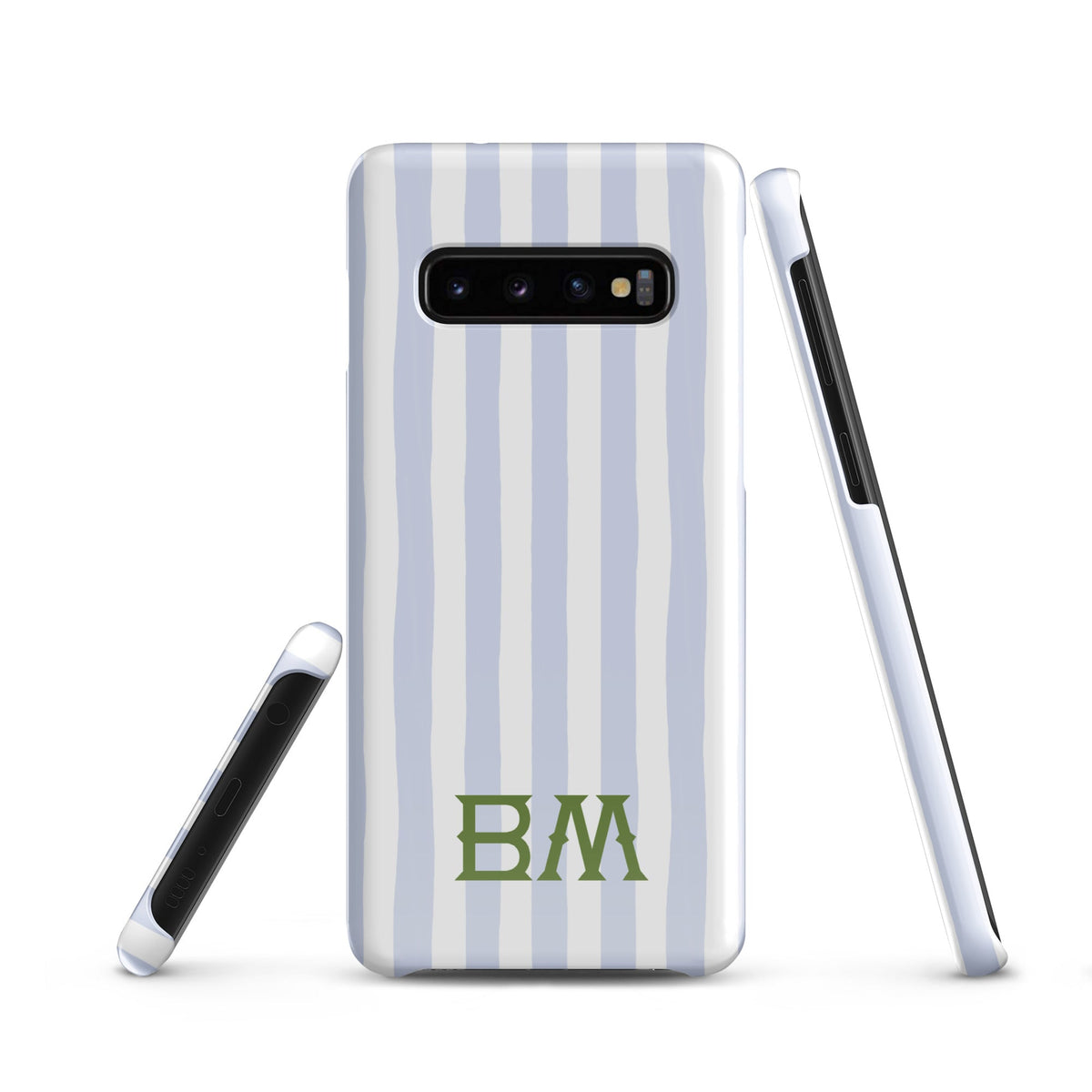 Samsung® CaseSeaside Stripes Monogrammed Snap case for Samsung®Britt Mills Design