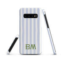 Samsung® CaseSeaside Stripes Monogrammed Snap case for Samsung®Britt Mills Design