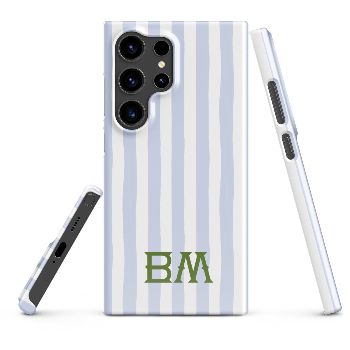 Samsung® CaseSeaside Stripes Monogrammed Snap case for Samsung®Britt Mills Design