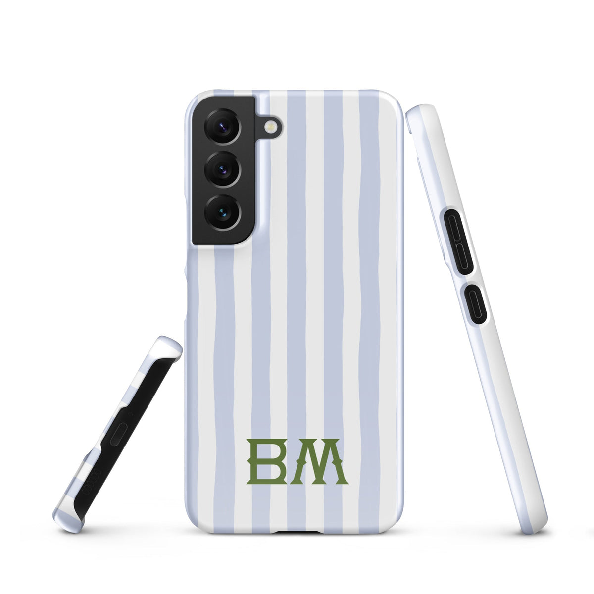 Samsung® CaseSeaside Stripes Monogrammed Snap case for Samsung®Britt Mills Design