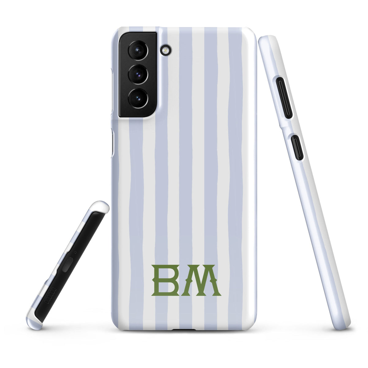 Samsung® CaseSeaside Stripes Monogrammed Snap case for Samsung®Britt Mills Design