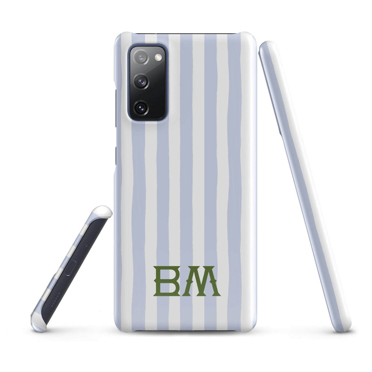 Samsung® CaseSeaside Stripes Monogrammed Snap case for Samsung®Britt Mills Design